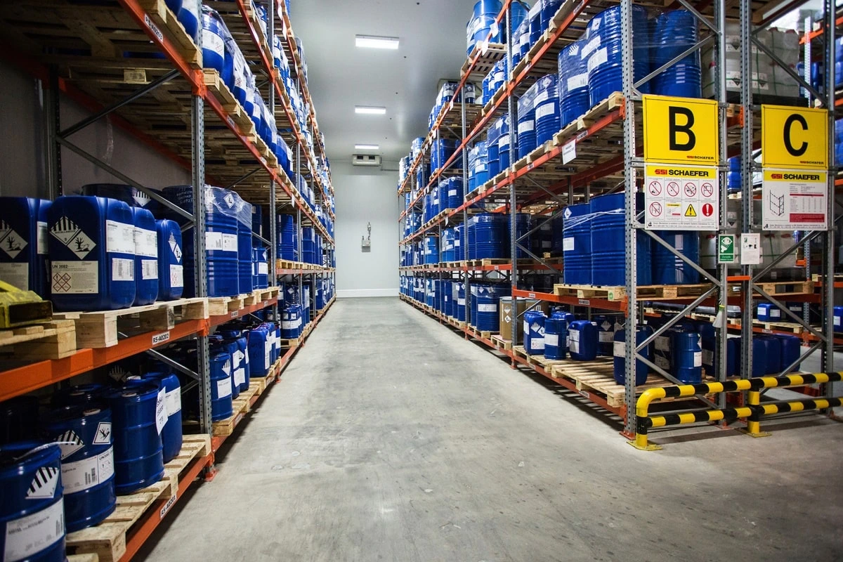caluanie muelear warehouse storage