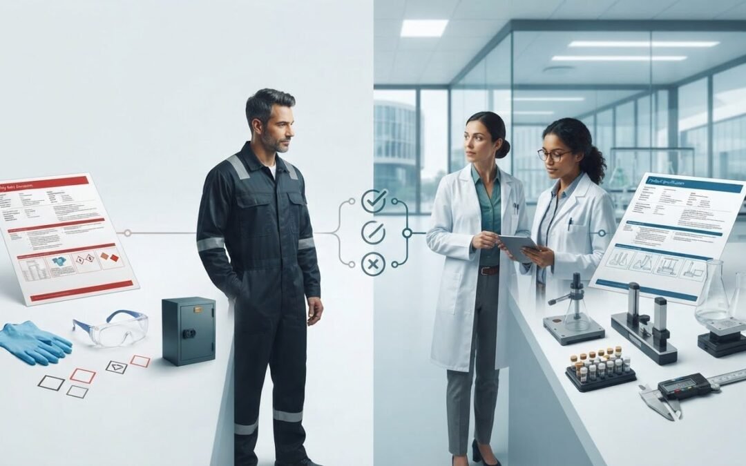 SDS vs. Product Specification: What Each Chemical Document Tells You